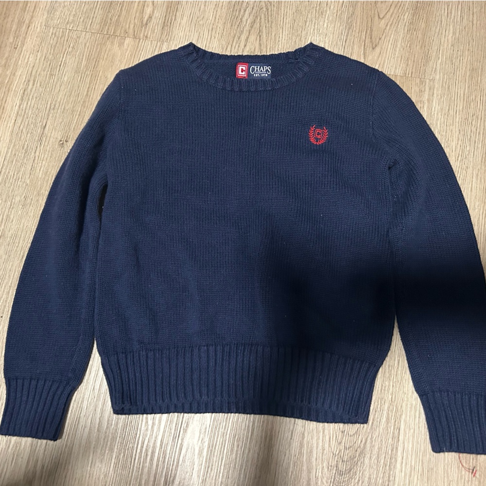 Navy Blue Kids Sweater by GANT